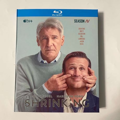 海外ドラマ「シュリンキング：悩めるセラピスト」 Blu-ray ブルーレイ ハリソン・フォード、ジェイソン・シーゲル、日本語字幕あり　高画質 全話 海外盤