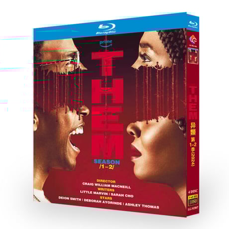 海外ドラマ『ゼム』ブルーレイ Blu-ray デボラ・アリヨンデ、アシュレイ・トーマス 全話 2シーズン作品