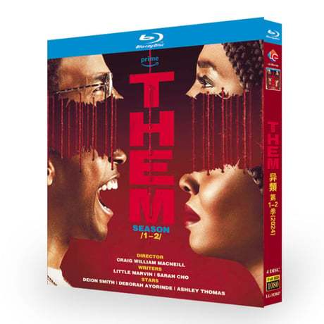 海外ドラマ『ゼム』ブルーレイ Blu-ray デボラ・アリヨンデ、アシュレイ・トーマス 全話 2シーズン作品