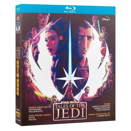 日本語吹替版アニメ「スターウォーズ：テイルズ・オブ・ジェダイ」 DVD ブルーレイ Blu-ray 高画質 全話収録-GLDVD