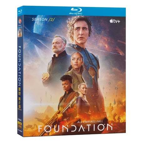 海外ドラマ「ファウンデーション2」 Blu-ray ブルーレイ　SFテレビドラマ ジャレッド・ハリス、リー・ペイス、日本語字幕あり　高画質 全話 海外盤