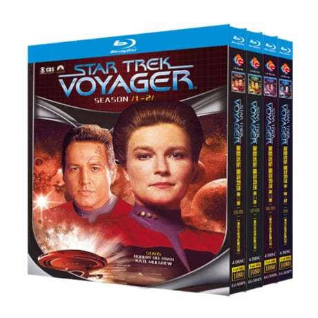 海外ドラマ『スタートレック:ヴォイジャー』ブルーレイ Blu-ray 全話 Star Trek: The Original Series 7シーズン作品
