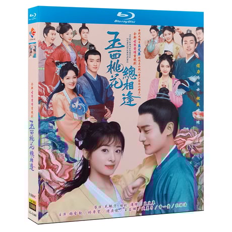 中国ドラマ『玉面桃花～福を呼ぶ契約結婚』Blu-ray ブルーレイ 張含韵 チャン・ハンユン トン・モンシー The Lady in Butcher's House 全話 中国盤-GLDVD