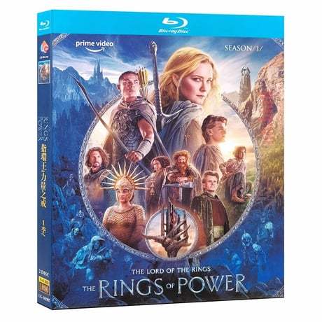 海外ドラマ「ロード・オブ・ザ・リング: 力の指輪」 Blu-ray ブルーレイ モーフィッド・クラーク、ベンジャミン・ウォーカー 日本語吹替えあり 全話 海外盤