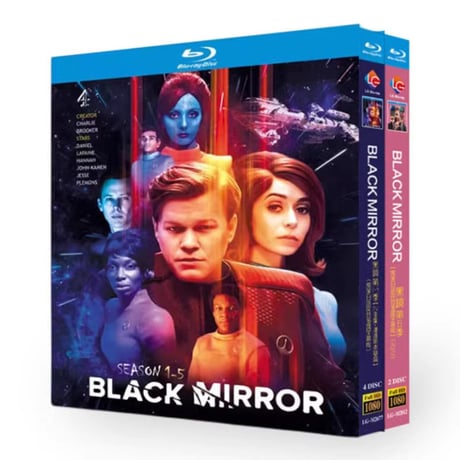 海外ドラマ「ブラック・ミラー」Blu-ray ブルーレイ 6シーズン 日本語吹替えあり 高画質 全話 海外盤