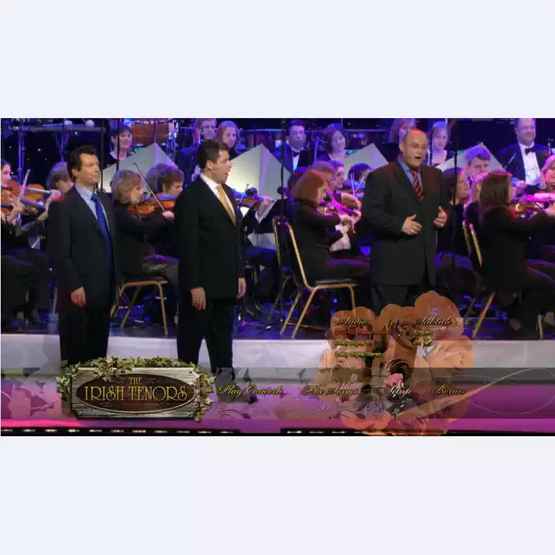 ケルト民謡の夜 アイリッシュ・テナーズ 2004コンサート 全23曲収録 ライブ クラシック演奏映像 Blu-ray
