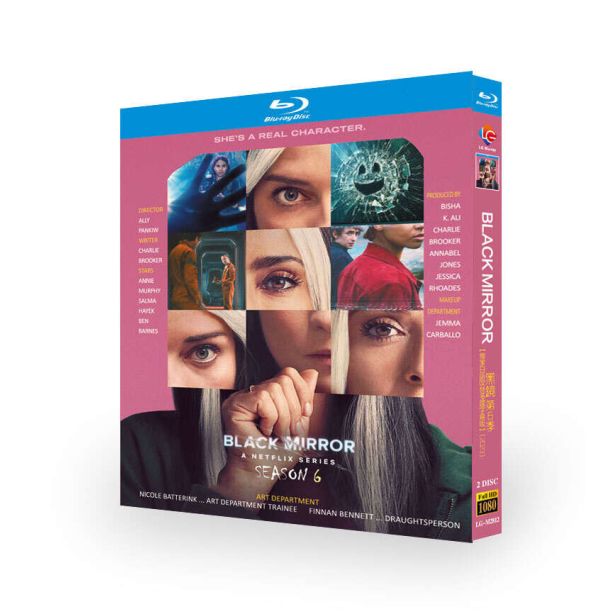 海外ドラマ ブラック・ミラー シーズン6 DVD ブルーレイ Blu-ray BOX 日本語字幕 日本語吹替版 [Blu-ray]