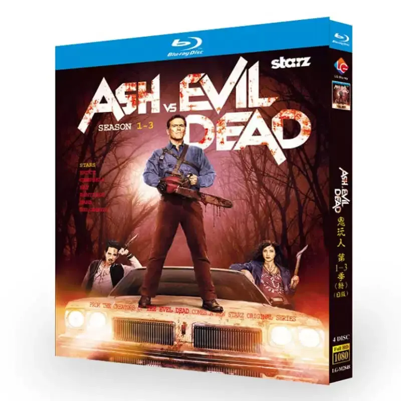 海外ドラマ「死霊のはらわた リターンズ」Blu-ray ブルーレイ イ・ソンミン、ジン・グ 日本語吹替あり ブルース・キャンベル、レイ・サンティアゴ　高画質 全話 海外盤