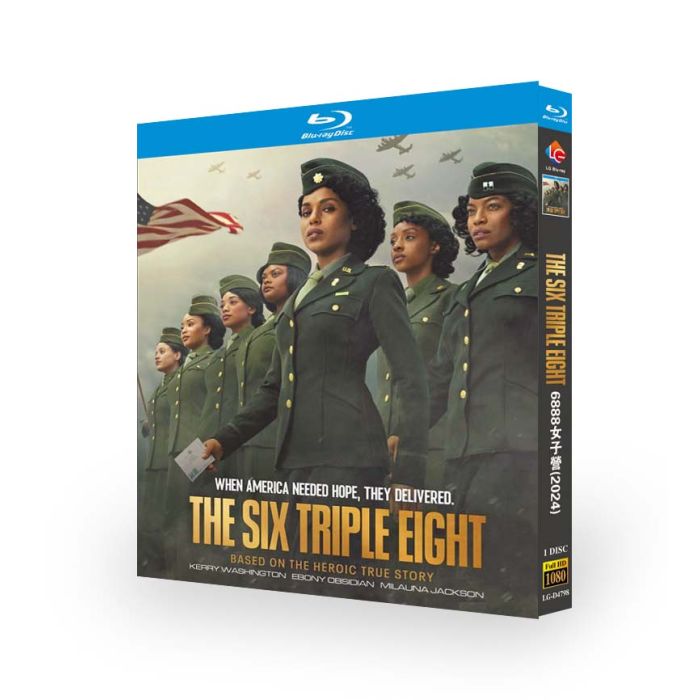 Netflix 洋画 The Six Triple Eight／映画 6888郵便大隊 ブルーレイ Blu-ray BOX 日本語字幕 日本語吹替版