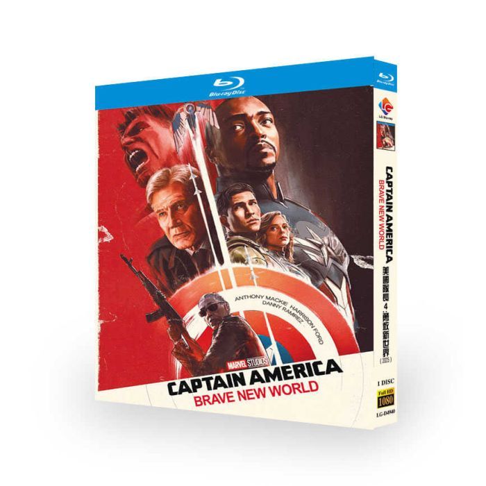 映画 キャプテン・アメリカ：ブレイブ・ニュー・ワールド DVD ブルーレイ Blu-ray BOX [Blu-ray]