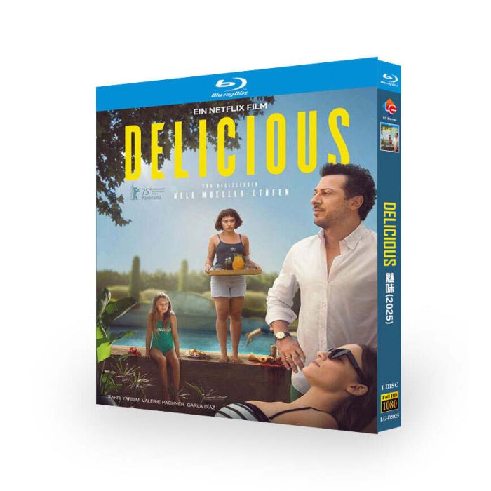 Netflix 洋画 Delicious／映画 デリシャス DVD ブルーレイ Blu-ray BOX 日本語字幕 日本語吹替版 [Blu-ray]