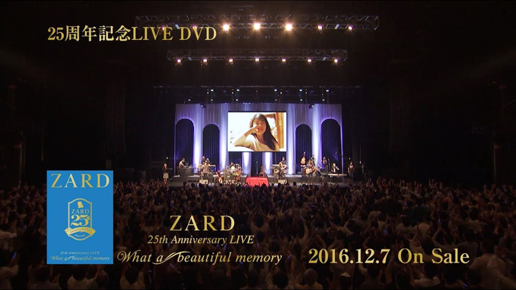 ZARD 25th Anniversary LIVE What a beautiful memory 坂井泉水 ライブ J-POPアーティスト 3枚組DVD