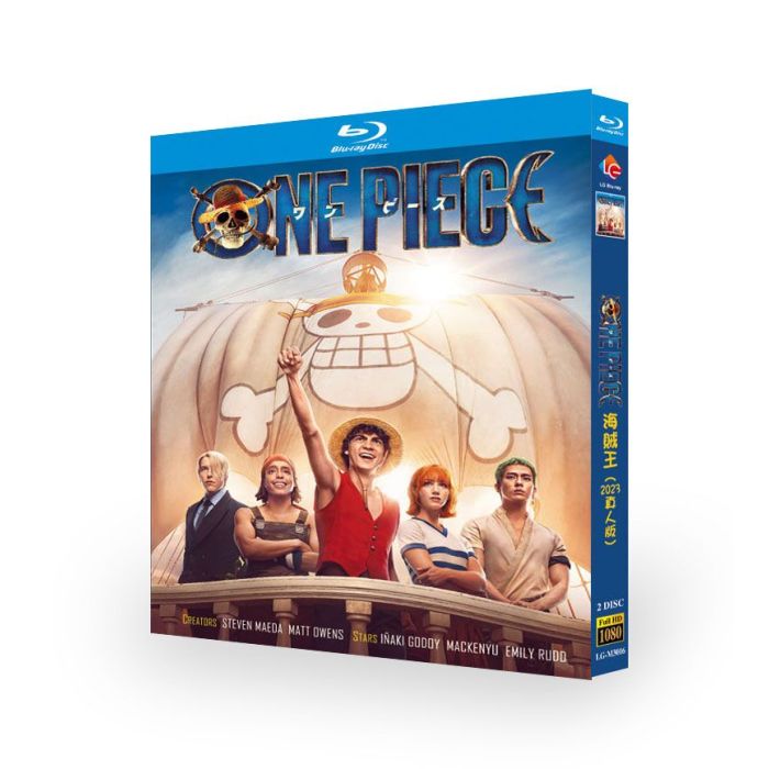 Netflix 実写ドラマ版 ONE PIECE ワンピース ブルーレイ Blu-ray BOX 日本語字幕 日本語吹き替え版