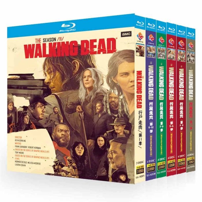 The Walking Dead / ウォーキング・デッド シーズン1+2+3+4+5+6+7+8+9+10+11 完全版 Blu-ray BOX 全巻 日本語字幕