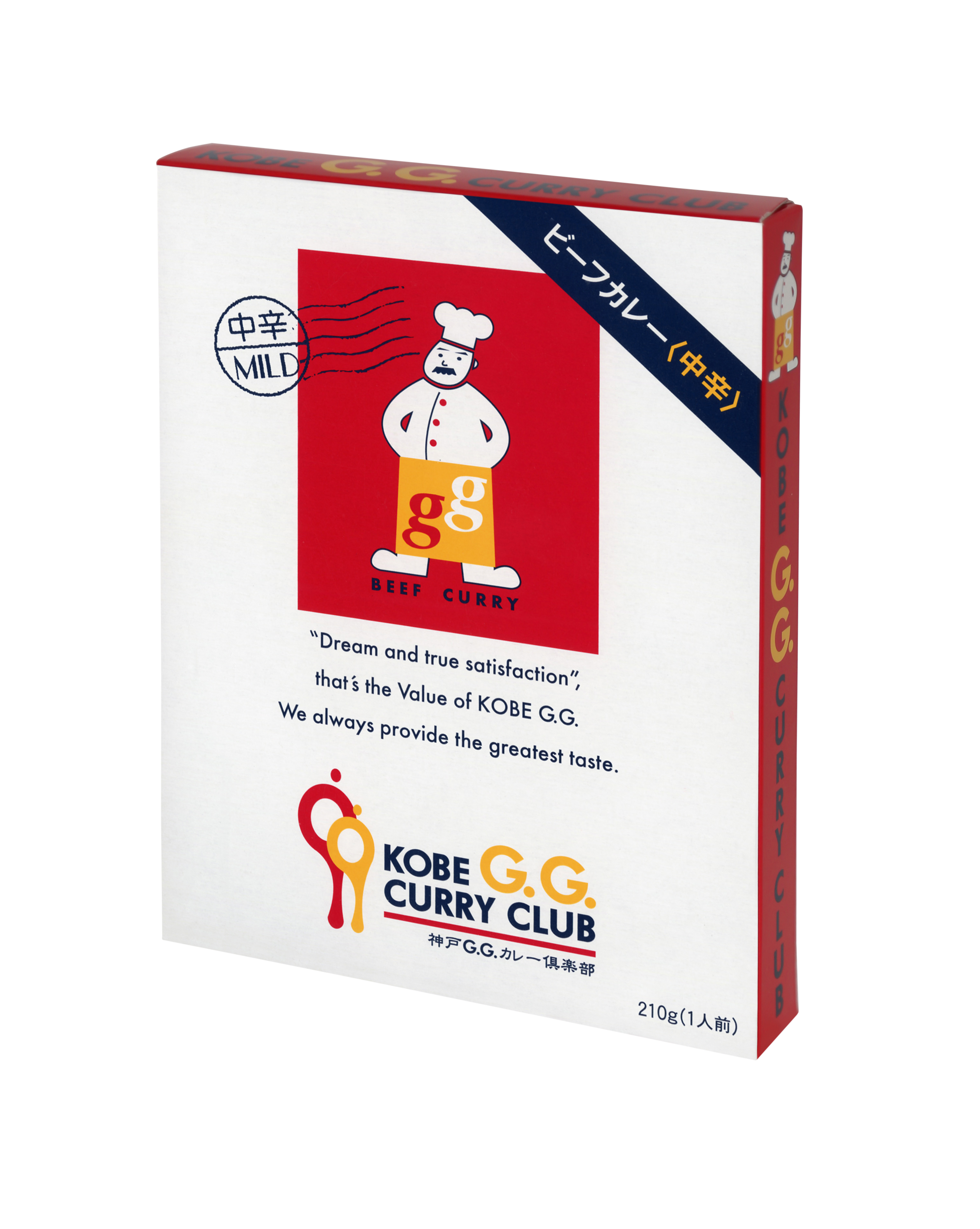 神戸Ｇ.Ｇカレー倶楽部（ビーフカレー中辛）