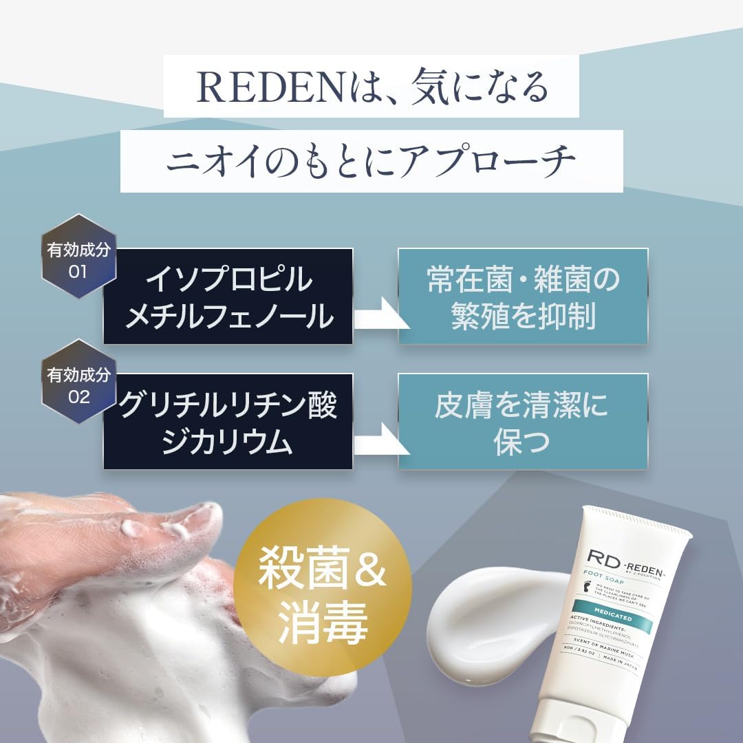 リデン　薬用フットソープ　R1