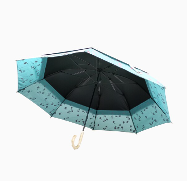 世界初の新機構　最強晴雨兼用トランスフォーム傘　フラワー＆フラワー　ピンク 27025PK