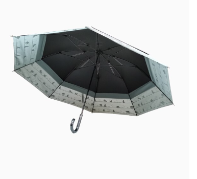 世界初の新機構　最強晴雨兼用トランスフォーム傘　猫柄　ピンク  27019PK