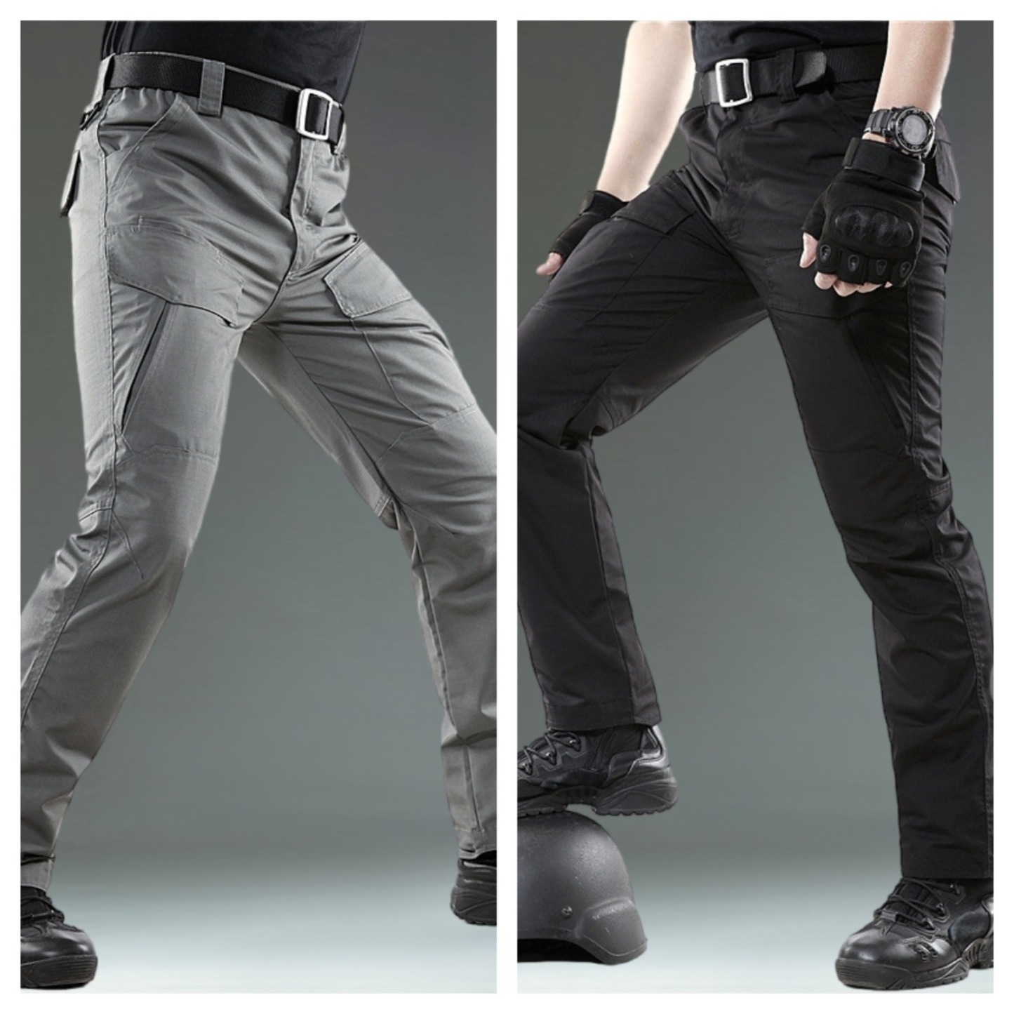 Men’s Tactical Cargo Pants – Pack of 2