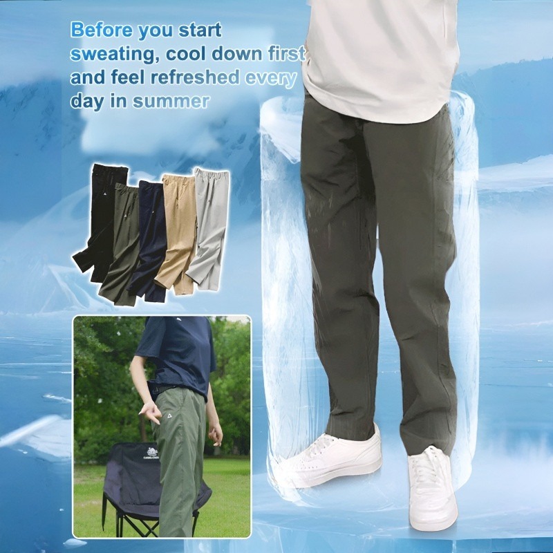 Men’s Lightweight Cargo Pants – Pack of 2