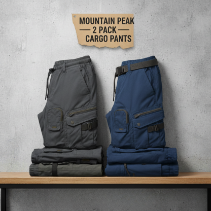 SummitForce Performance Cargo Pants Pack of 2