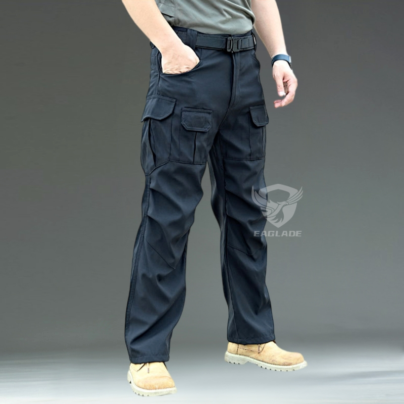 Men’s Multi-Pocket Cargo Pants – Pack of 2