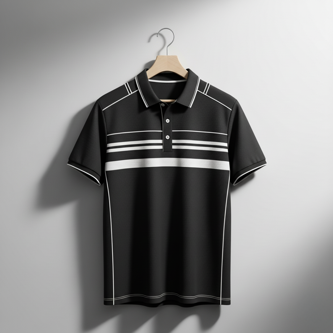 STRIPE MASTERY CLASSIC POLO SET (Pack of 4)