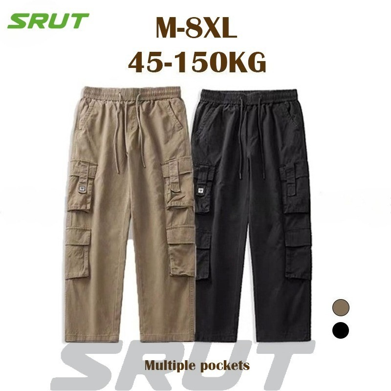 Men’s Multi-Pocket Cargo Pants – Pack of 2