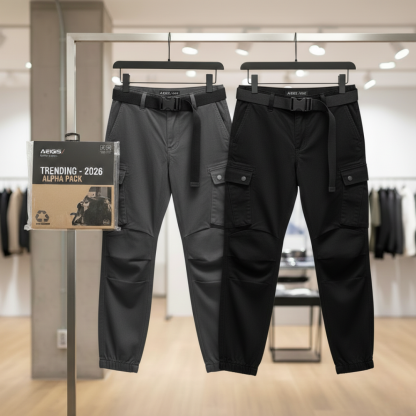 ShadowFlex Tactical Cargo Joggers Pack of 2