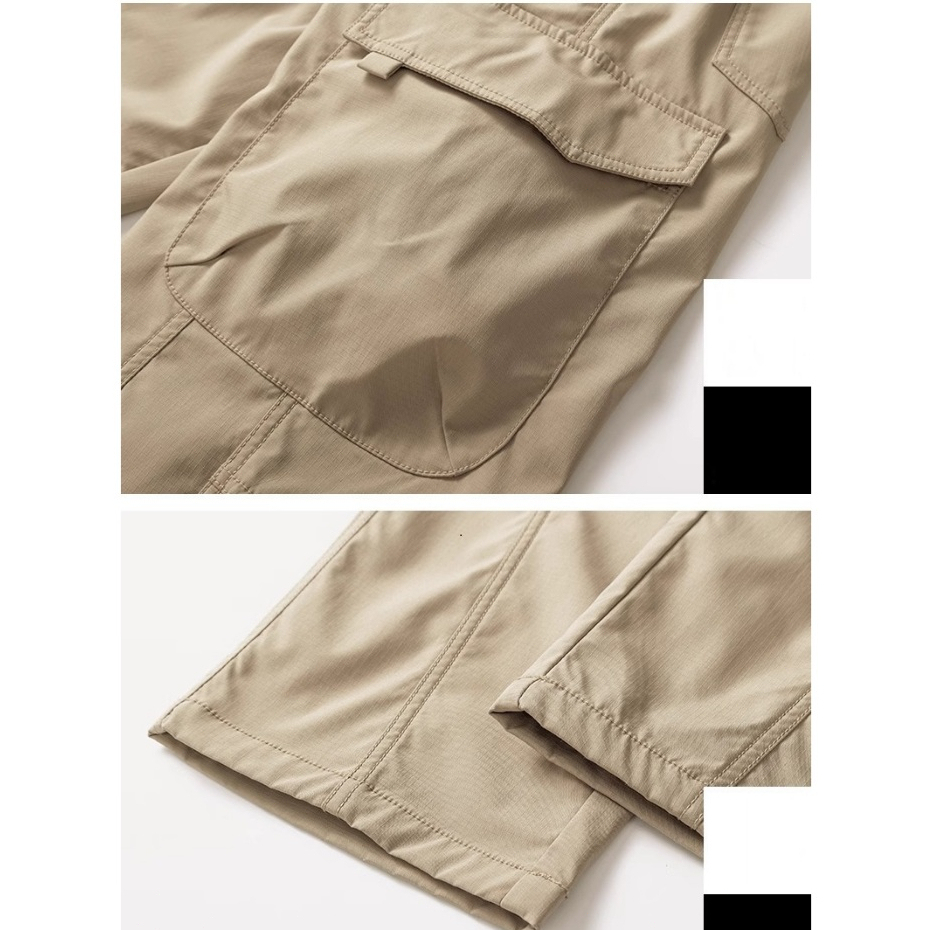 Men’s Straight Fit Work Cargo Pants – Pack of 2