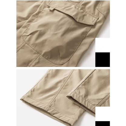 Men’s Straight Fit Work Cargo Pants – Pack of 2