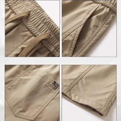 Men’s Straight Fit Work Cargo Pants – Pack of 2