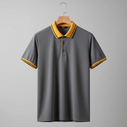Retro CollarTrim Polo – Pack of 4