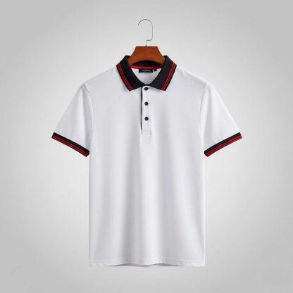 Elite DualTone Collar Polo – Pack of 4