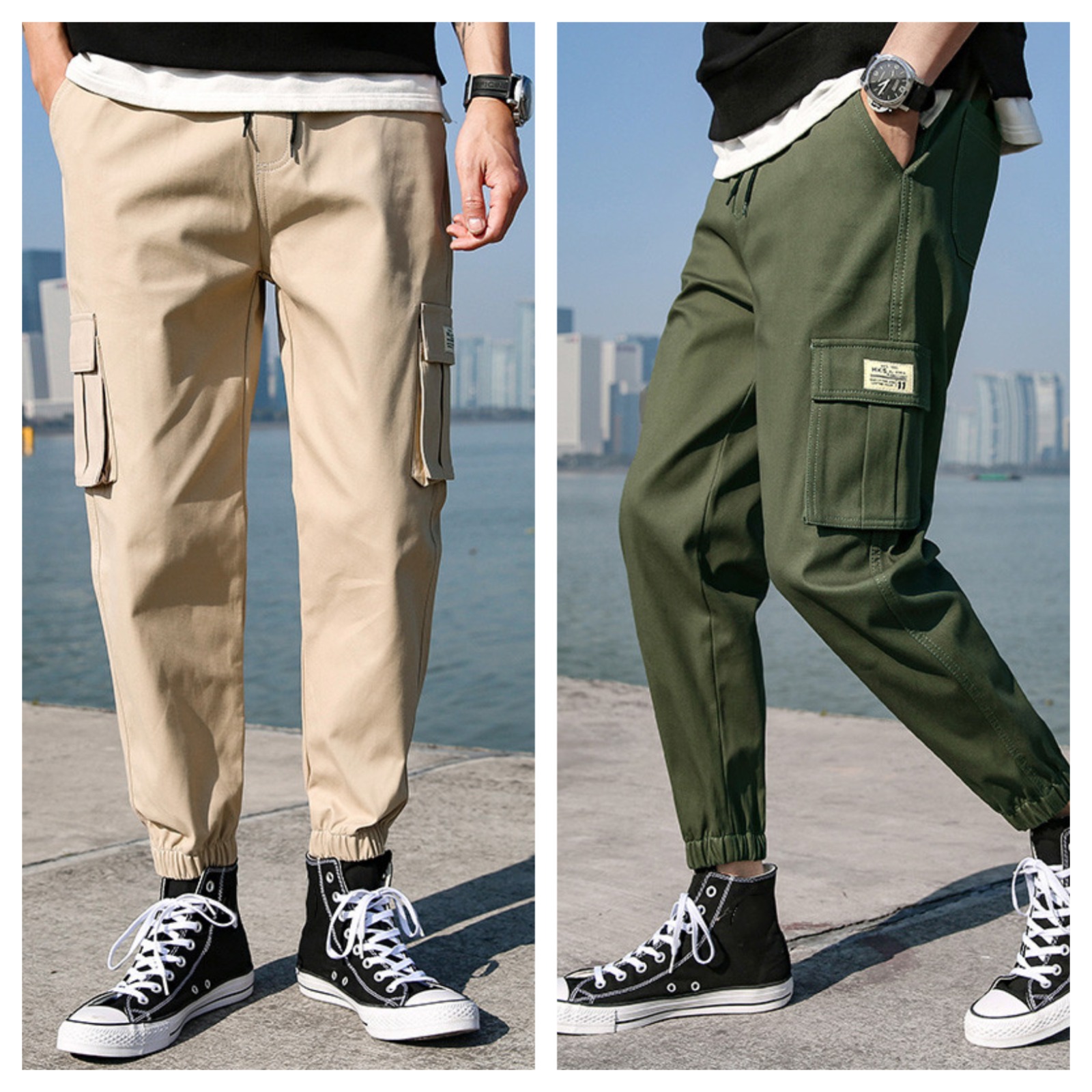 Men’s Combat Daily Cargos – Pack of 2