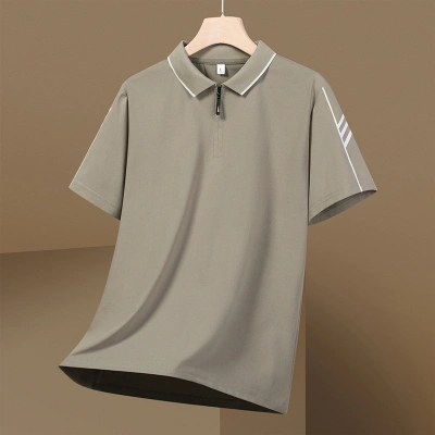 Elite Stripe Polo Quad