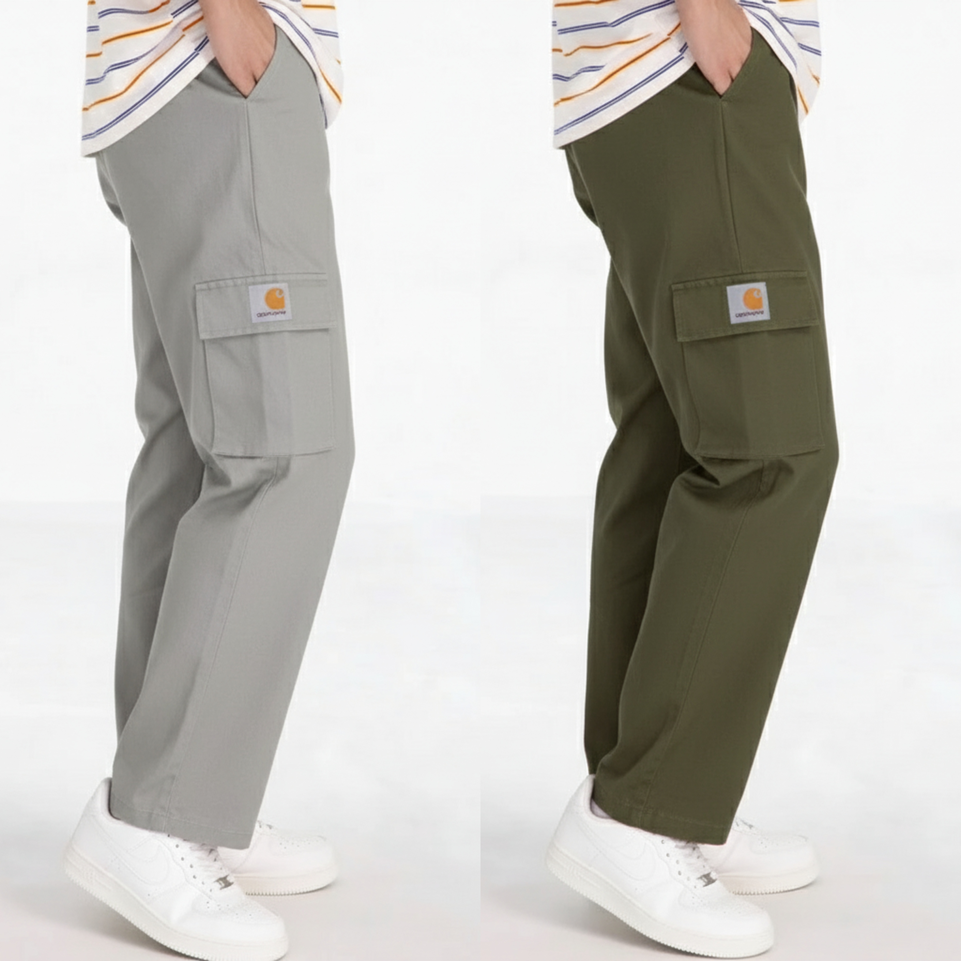 UrbanEase Straight Fit Cargo – Pack of 2