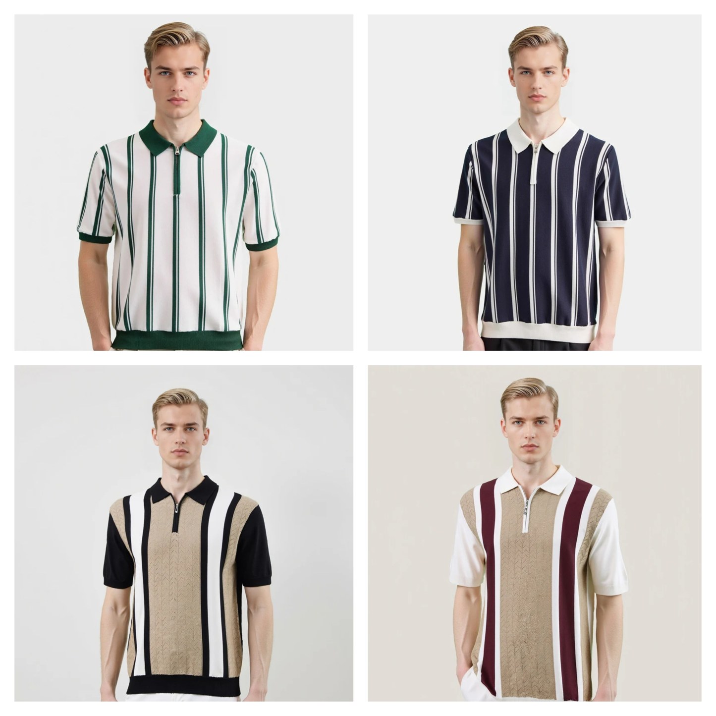 ClassicCrew Polo Combo Pack of 4