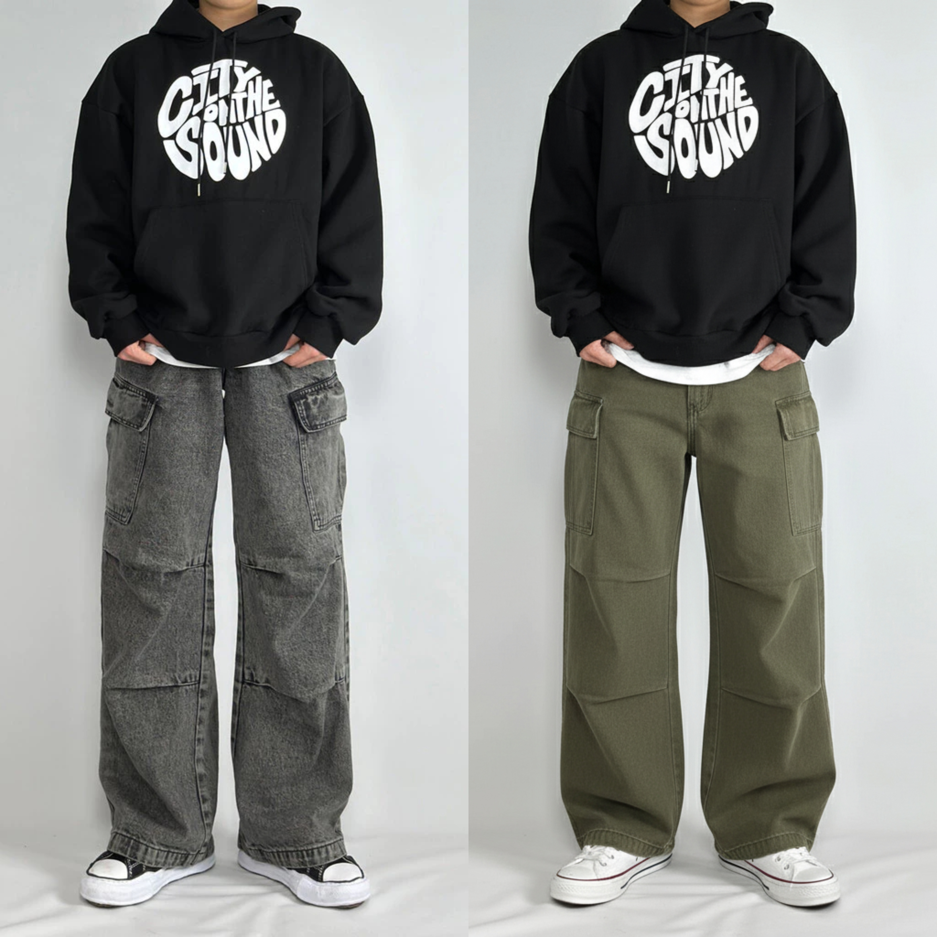 StreetVibe Denim Cargo – Pack of 2