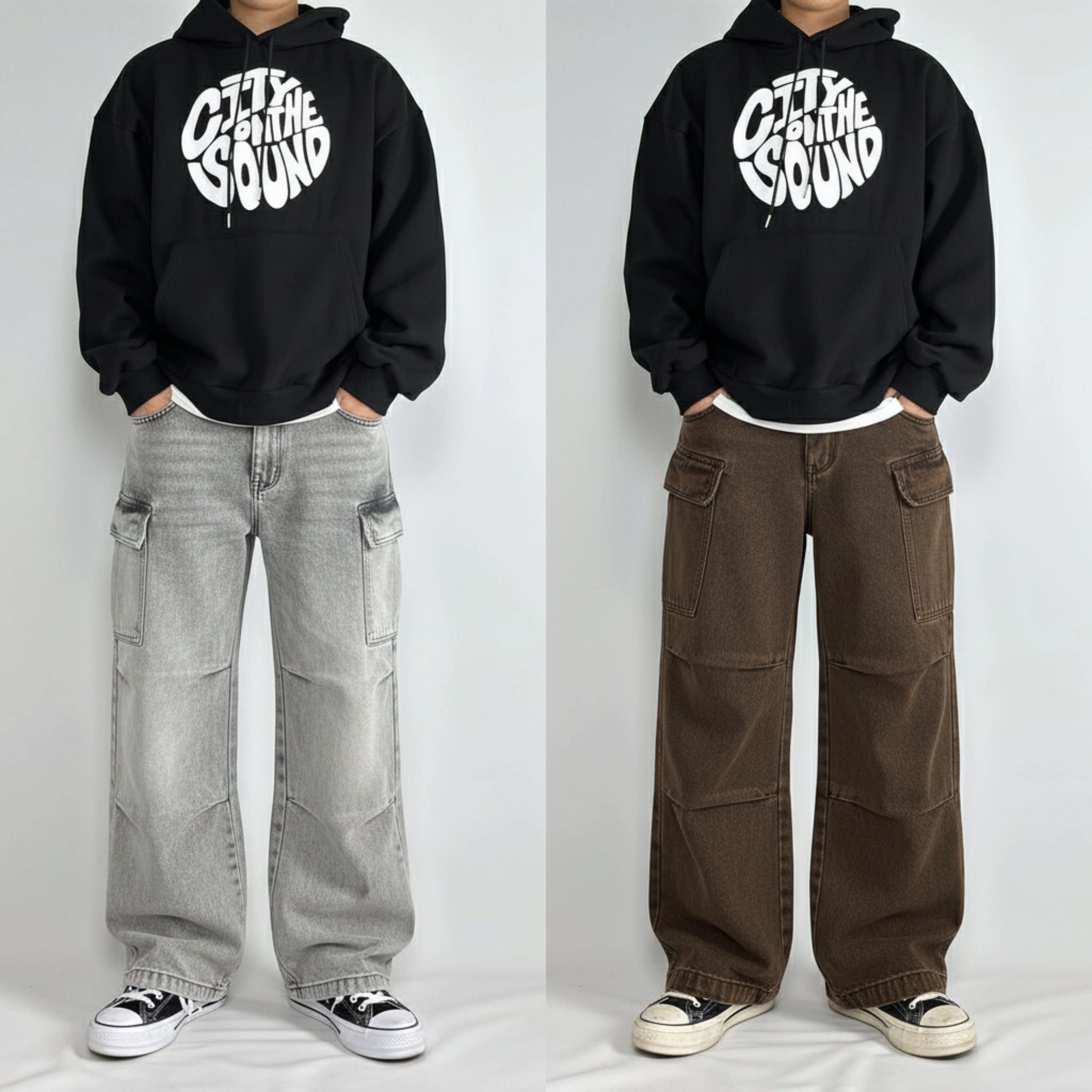 BaggyMode Denim Cargo – Pack of 2