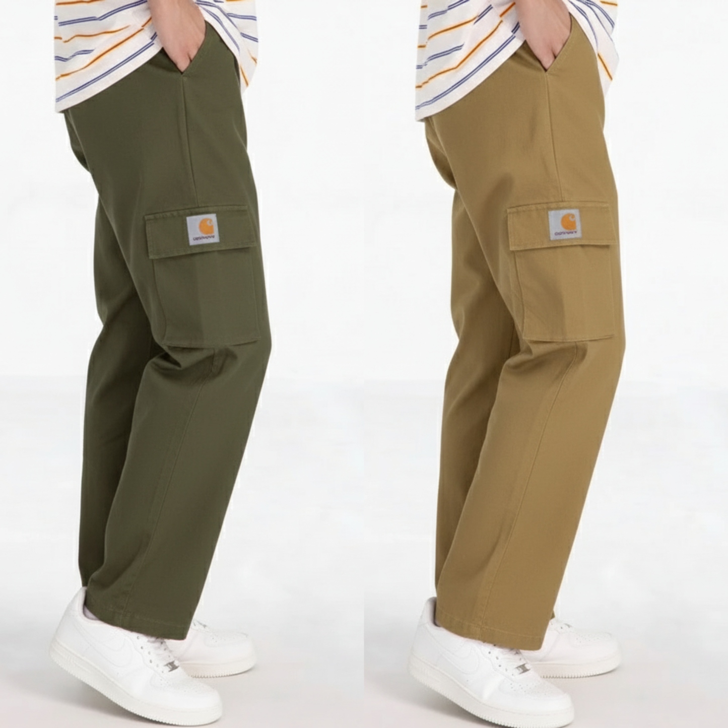 PrimeFit Utility Cargo Pants – Pack of 2