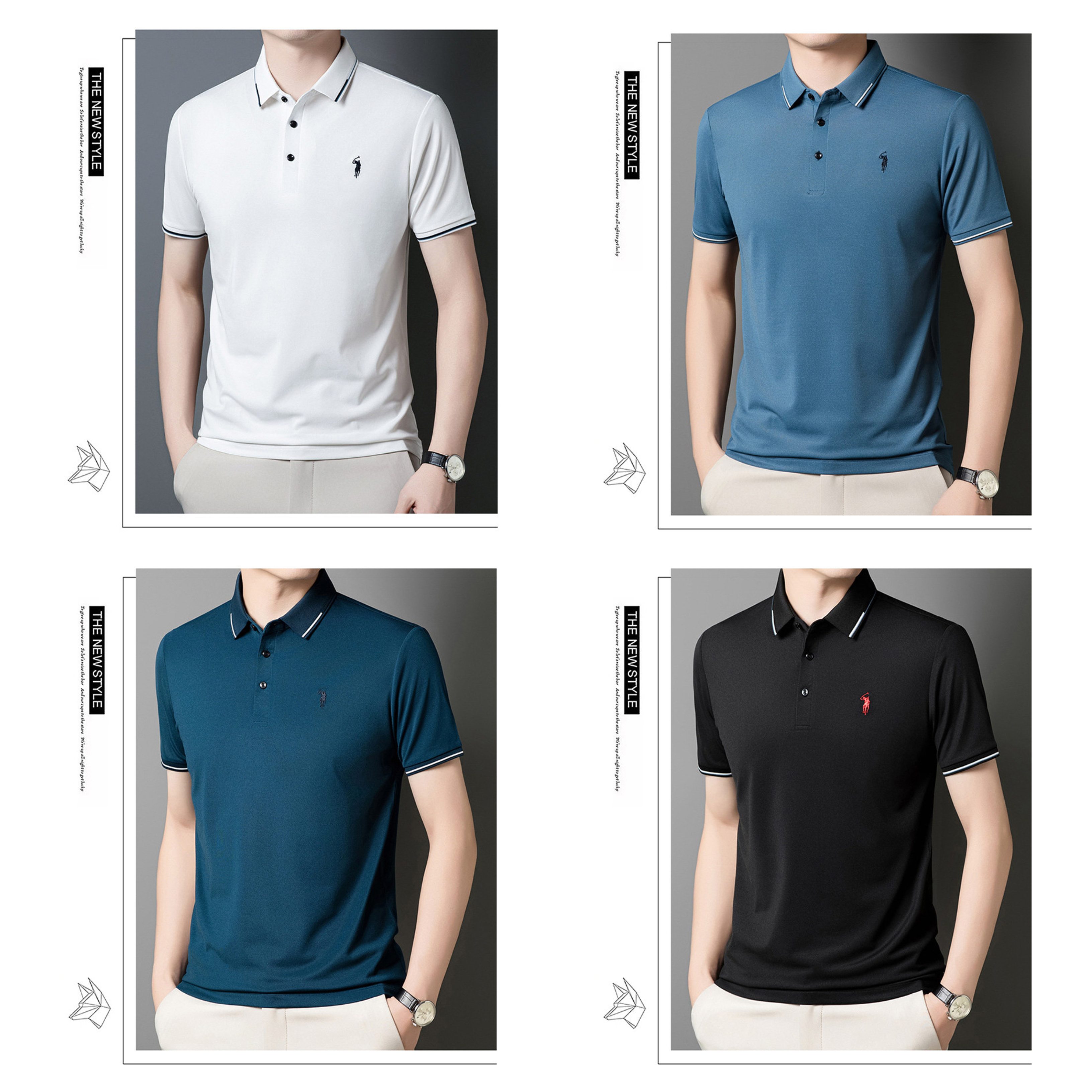 AlphaCore Polo Pack of 4