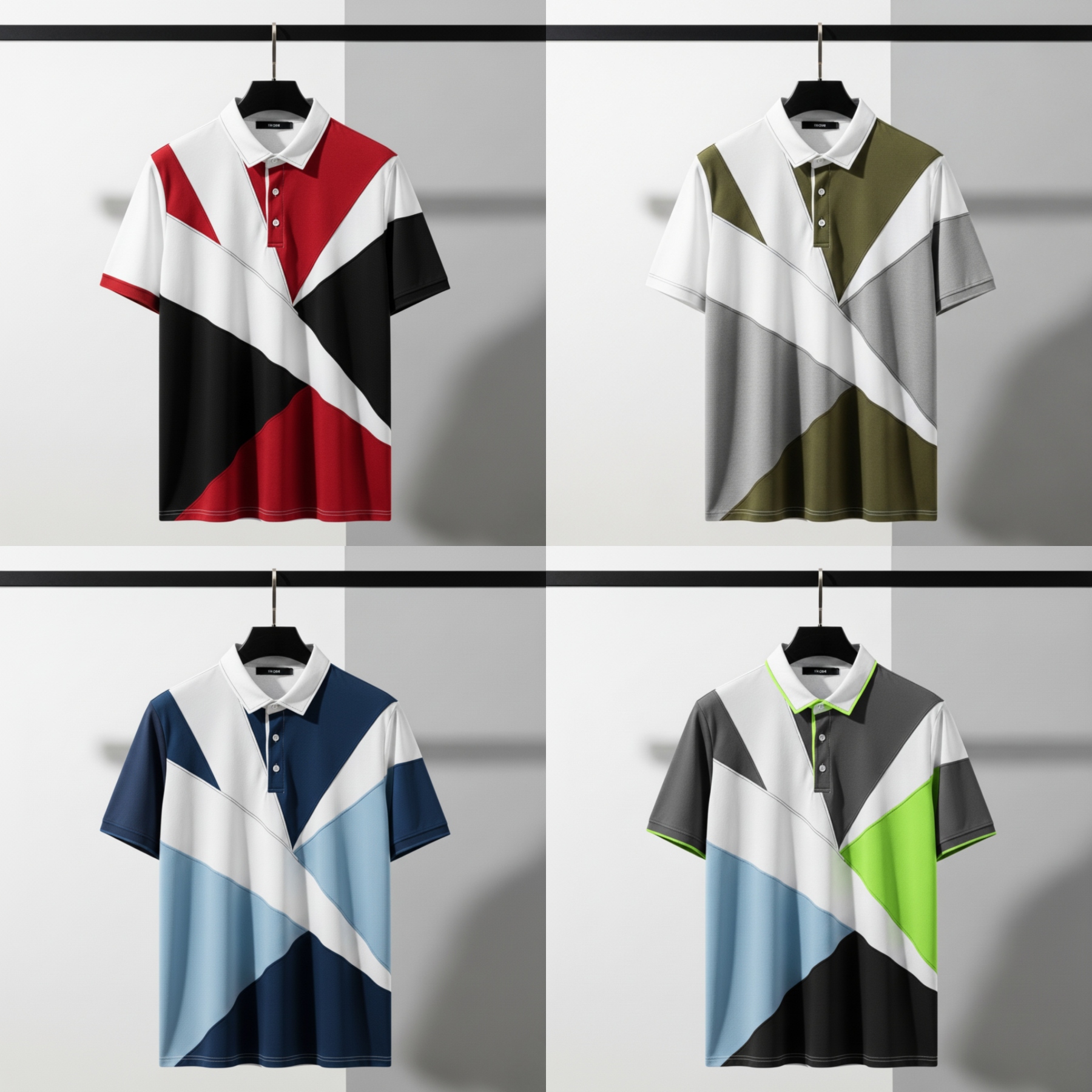 GEOMAX SHARP CUT POLO SET (Pack of 4)