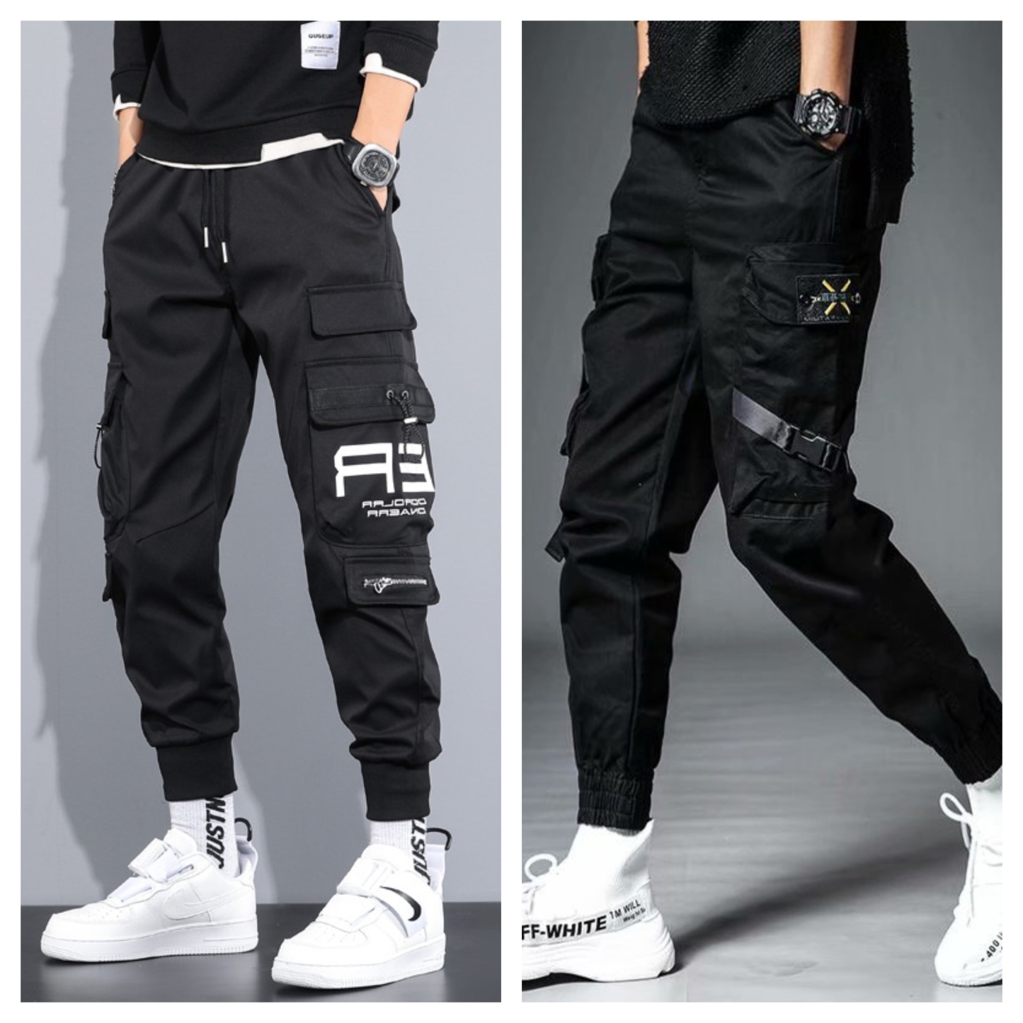 Men’s Everyday Cargo Pants – Pack of 2