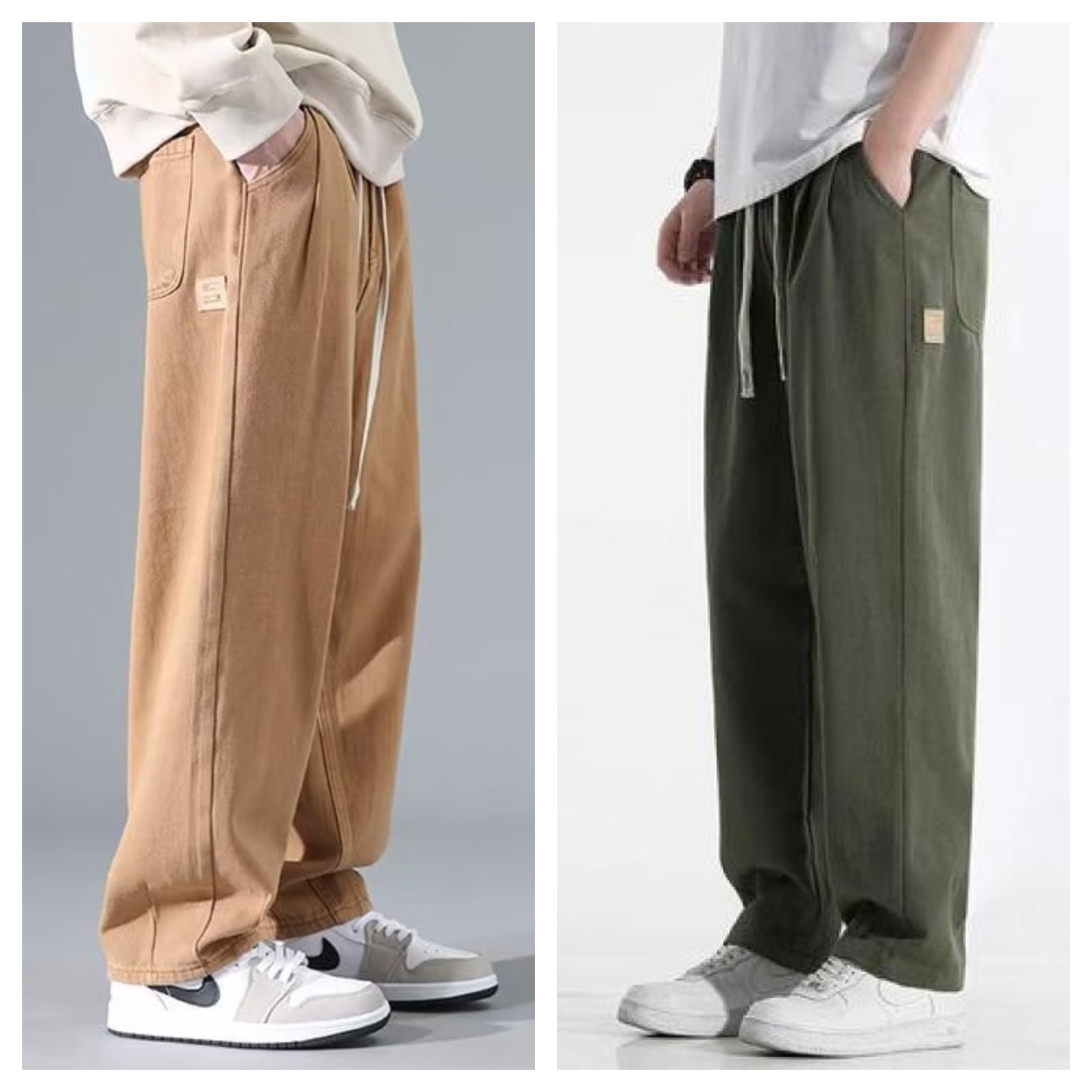 Men’s Straightfit Outdoor Wear Cargo Pants – Pack of 2