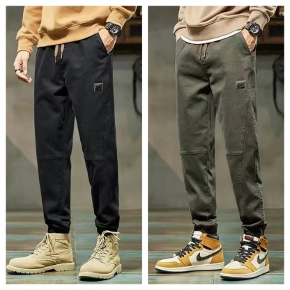 Men’s All-Day Wear Cargo Trousers – Pack of 2