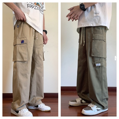 Men’s Outdoor Utility Cargo Trousers – Pack of 2