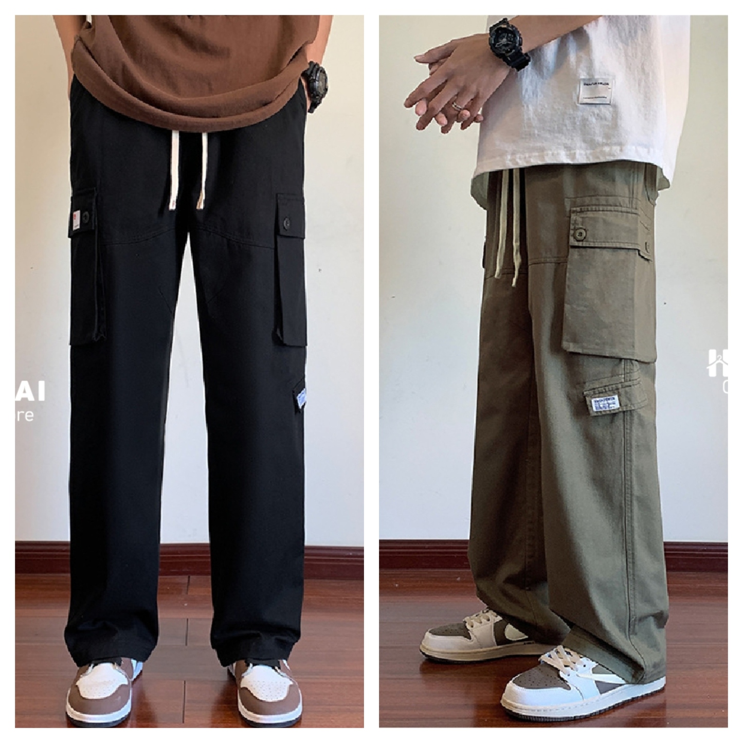 Men’s Work-Ready Cargo Pants – Pack of 2