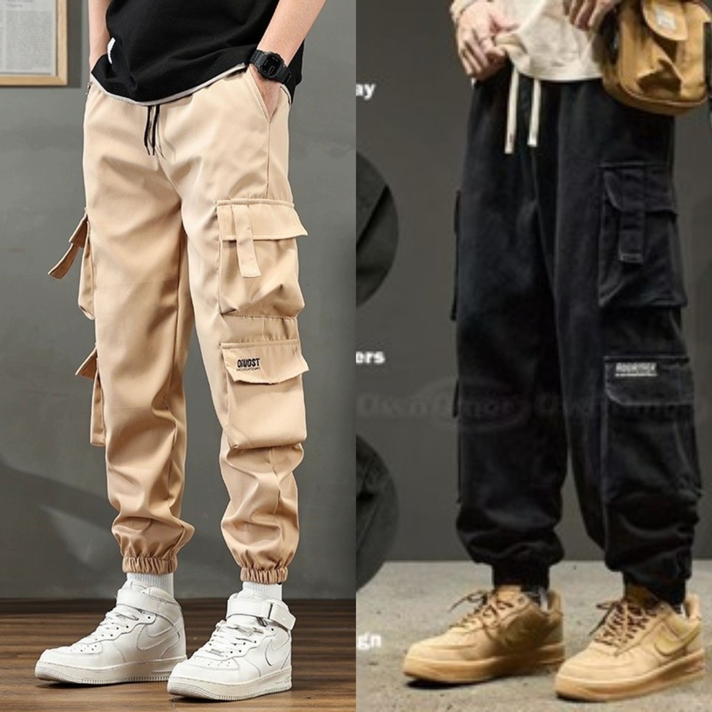 Plus Size Men Cargo Pants