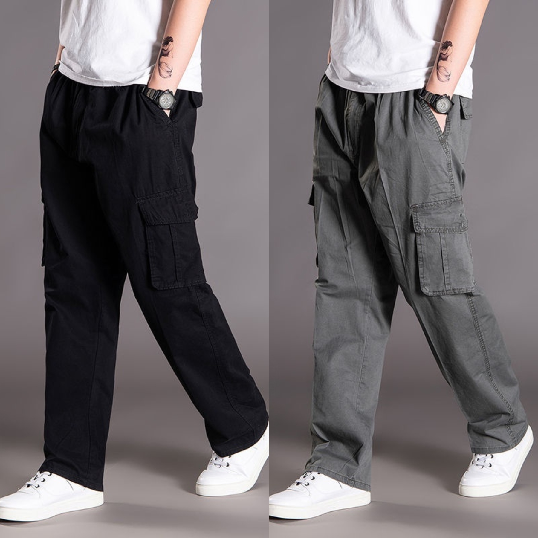 Men’s Relaxed Urban Cargo – Pack of 2